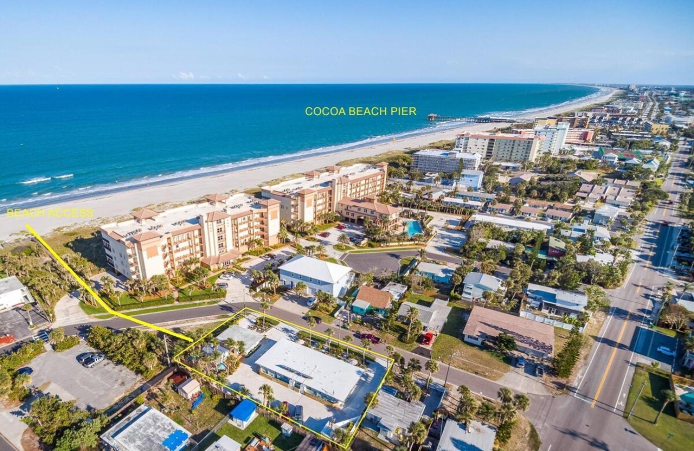 Boutique Vacation Rental Complex At Beach ココアビーチ エクステリア 写真