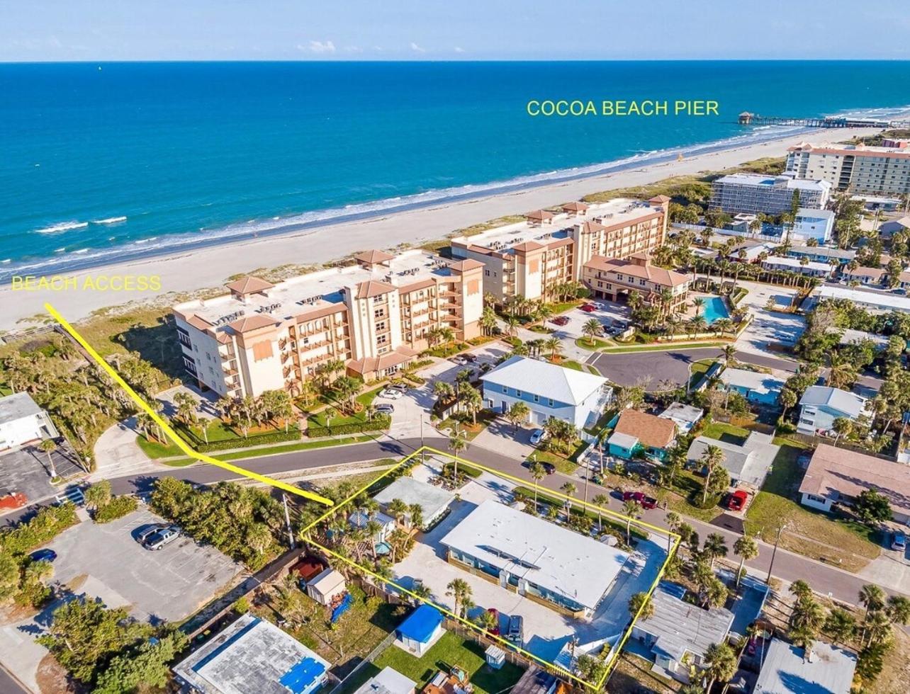 Boutique Vacation Rental Complex At Beach ココアビーチ エクステリア 写真